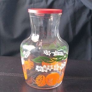 Vintage juice carafe /container